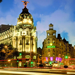 Пазл: Вечерний Мадрид