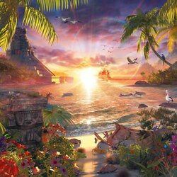 Пазл: Райский уголок