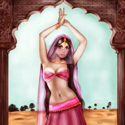 Пазл: Танцовщица