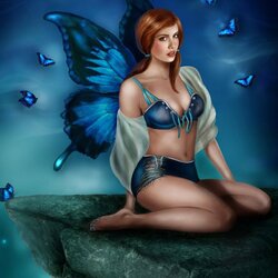 Пазл: Вutterfly blues / Блюз бабочки