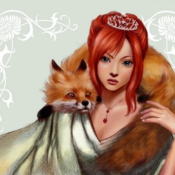 Пазл: Модный шарфик