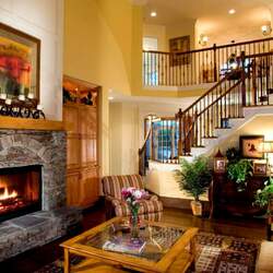 Пазл: Холл с камином