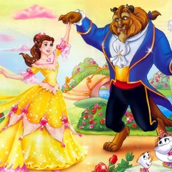 Пазл: Красавица и Чудовище