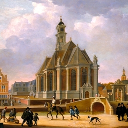 Пазл: Новая церковь в Амстердаме