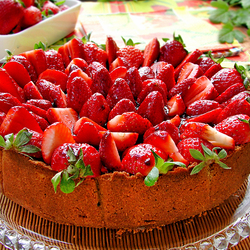 Пазл: Клубничный тортик