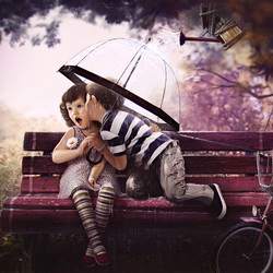 Пазл: Первая любовь