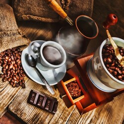 Пазл: Кофейный