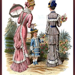 Пазл: Викторианская мода