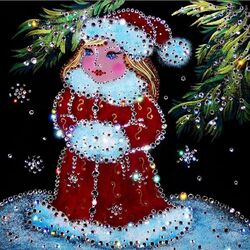 Пазл: Картины из кристаллов Сваровски