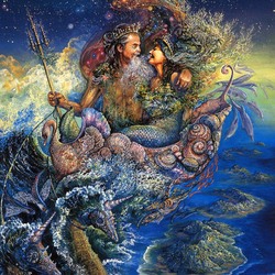 Пазл: Морская свадьба