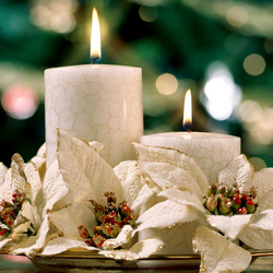 Пазл: Рождественские свечи