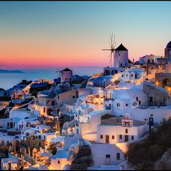 Пазл: Санторини
