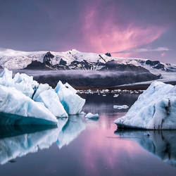 Пазл: Ледяные глыбы