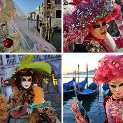 Пазл: Венецианские маски