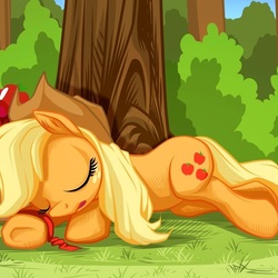Пазл: Спящая пони