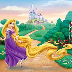 Пазл: Рапунцель