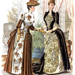 Пазл: Викторианская мода