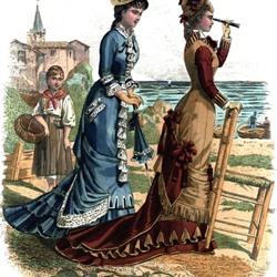 Пазл: Викторианская мода