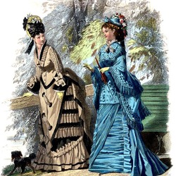 Пазл: Викторианская мода