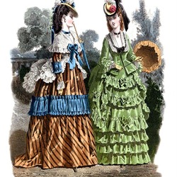 Пазл: Викторианская мода