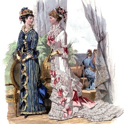 Пазл: Викторианская мода