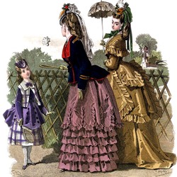 Пазл: Викторианская мода