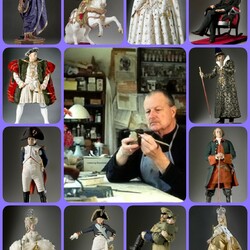 Пазл:  Исторические персонажи в куклах Джорджа Стюарта