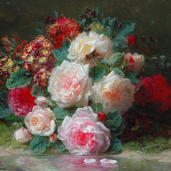 Пазл: Букет роз