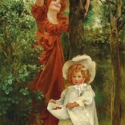 Пазл: В саду 