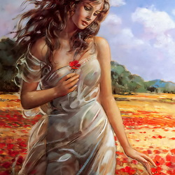 Пазл: На маковом поле 