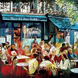 Пазл: Парижский ресторанчик 