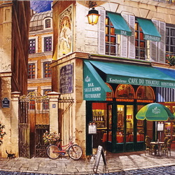 Пазл: Маленькое кафе 