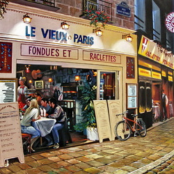 Пазл: Парижский ресторанчик