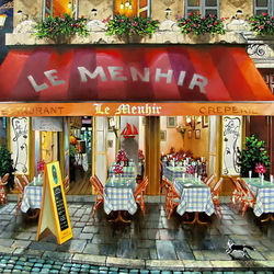 Пазл: Парижский ресторанчик 