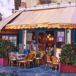 Пазл: Ресторан на тихой улице 