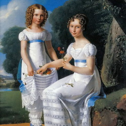 Пазл: Молодые леди 