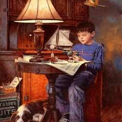 Пазл: Юный конструктор