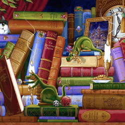 Пазл: Зачитались 