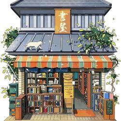 Пазл: Книжный магазин