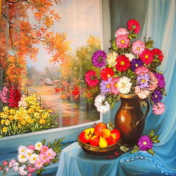 Пазл: Осенний букет 