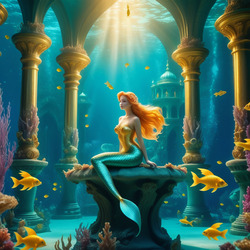 Пазл: Русалочка