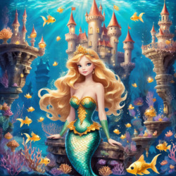 Пазл: Русалочка