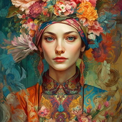 Пазл: Такие разные женские образы 