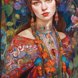 Пазл: Такие разные женские образы 