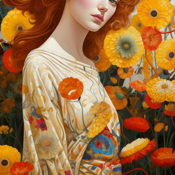 Пазл: Такие разные женские образы  