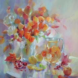 Пазл: Джаз рыжей осени с нотками лайма 