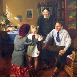 Пазл: В школу