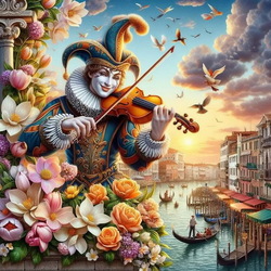 Пазл: Мелодии Венеции 