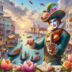 Пазл: Мелодии Венеции 