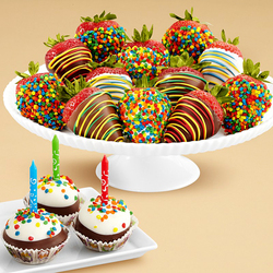 Пазл: Веселая клубничка